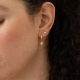 Yellow Gold My True North Earrings