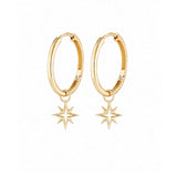 Yellow Gold My True North Earrings