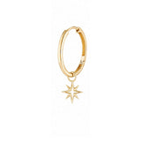 Yellow Gold My True North Earrings