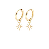Yellow Gold My True North Earrings
