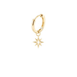 Yellow Gold My True North Earrings