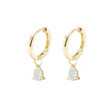 Yellow Gold Vesper Earrings