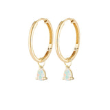 Yellow Gold Vesper Earrings